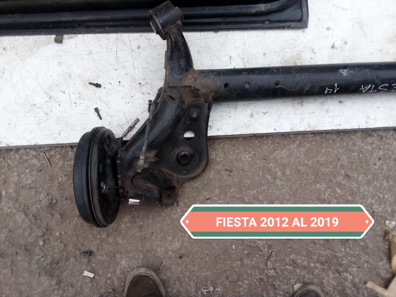 PUENTE POSTERIOR FORD FIESTA 2012 AL 2019
